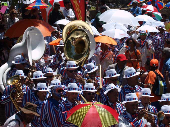 The Commemoration entertained by Cape Town Minstrels