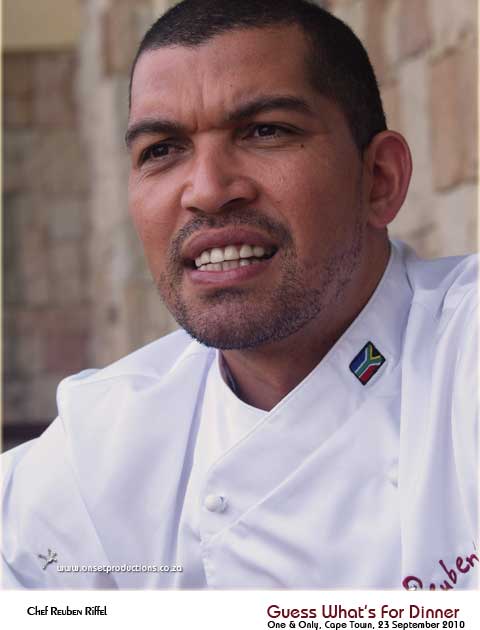 Presenter and Chef Reuben Riffel