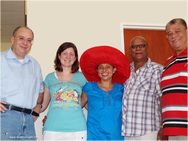 Juergen Langen, Marit Arnold, Marlene le Roux, Elias Nel and Herman Bailey