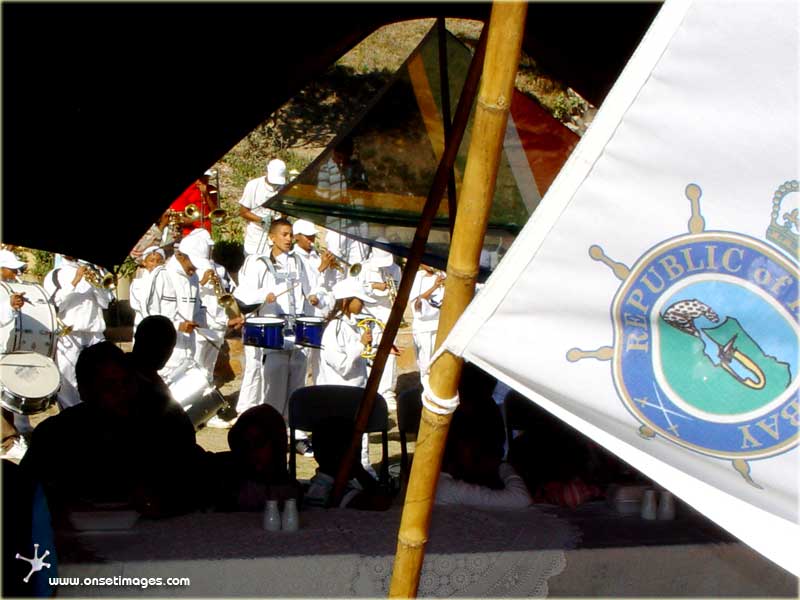 Malay Choir Brass Band in action