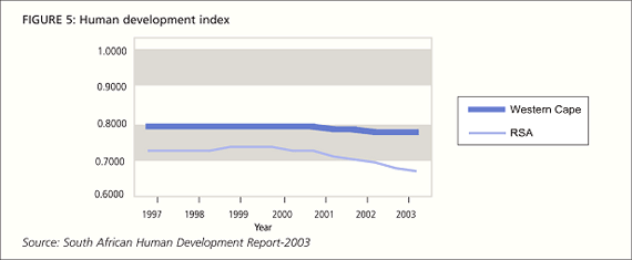 Gross Domestic Product Western Cape